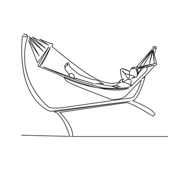 recommend clip art: girl in hammock