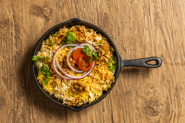 インド料理　ビリヤニ　Biryani is a typical Indian mixed rice