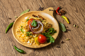 インド料理　ビリヤニ　Biryani is a typical Indian mixed rice