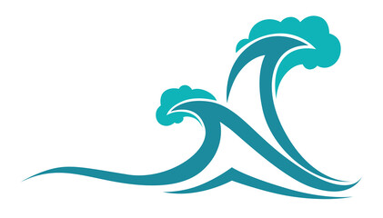 Sea or ocean waves, stormy and windy rough weather