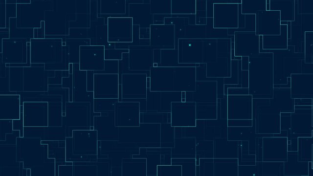 Abstract grid digital technology concept pattern background.
