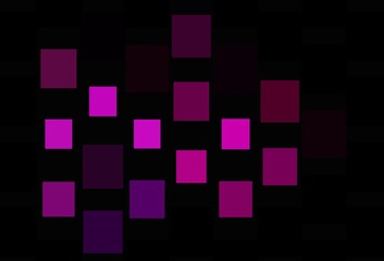 Dark Purple vector layout with rectangles, squares.