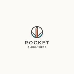 Rocket Logo Vector Design Template