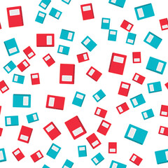 seamless pattern. Abstract Vector Illustration Back to School Poster Background. EPS10