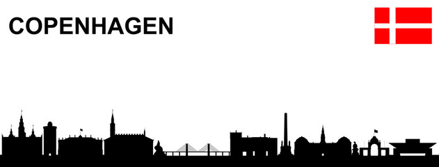 Kopenhagen Skyline