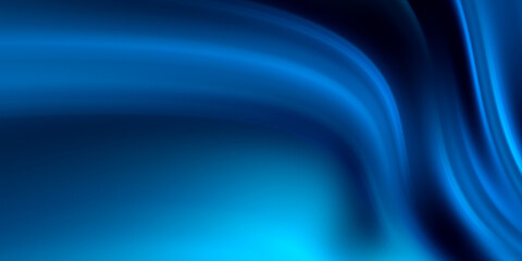 Blue flow background. Wave water Liquid shape color backdrop. Trendy Art design