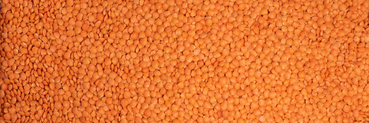 Red lentils background