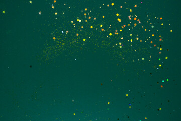 trendy green blank with space for wishes, invitation