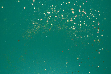 trendy green blank with space for wishes, invitation