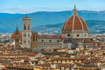 Fototapeta na wymiar Florenz Kathedrale Santa Maria del Fiore, Italien 