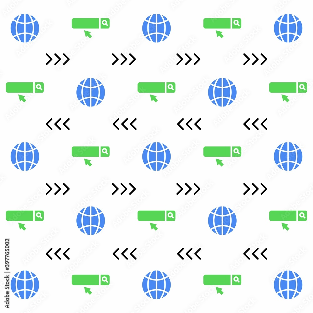 Aufkleber web searching pattern design. easy to edit with vector. can use for all your creative content. espec
