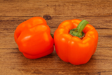 Orange sweet tasty Bell Pepper