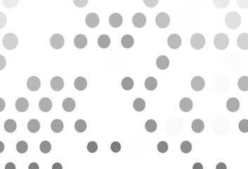 Light Silver, Gray vector layout with circle shapes.