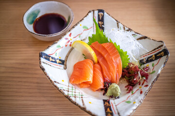 日本の刺し身　和食