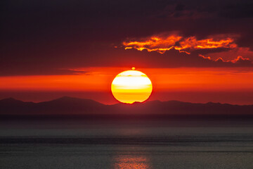 長崎の夕陽