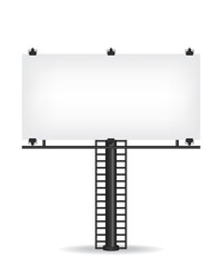 Obraz premium Blank billboard illustration