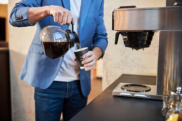 Nothing like a cup of freshly-brewed coffee