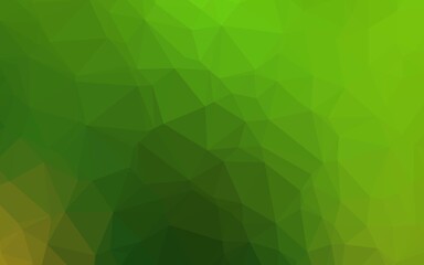 Light Green vector low poly texture.