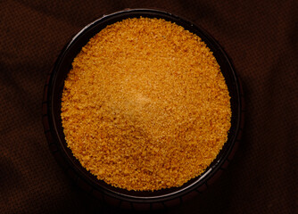 Brown Sugar in ceramic bowl
