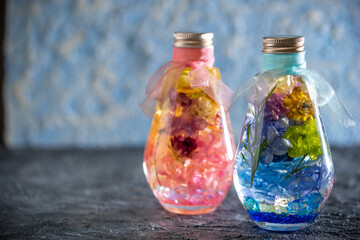 ハーバリウムの写真素材