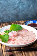 日本の刺し身