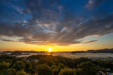 長崎の夕陽