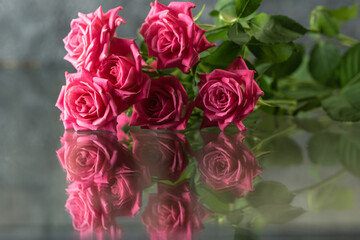 バラの花　スタジオ撮影