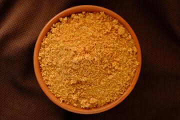 Brown Sugar in ceramic bowl
