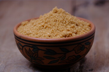 Brown Sugar in ceramic bowl