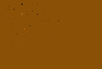 Light Orange vector background with rectangles.