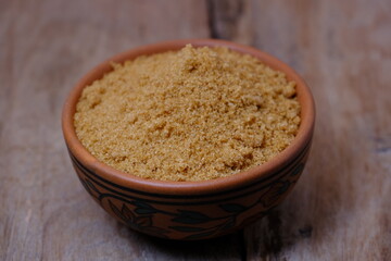 Brown Sugar in ceramic bowl