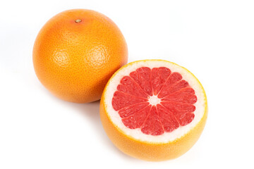 orange and grapefruit