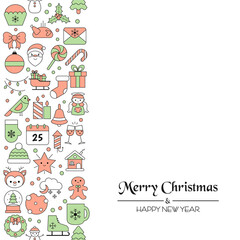 Christmas vector background