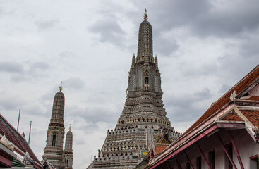 Fototapeta premium Wat Arun temple in Bangkok Thailand Asia