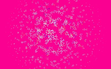 Light Multicolor vector backdrop with artificial intelligence data.