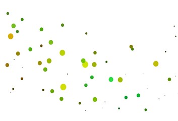 Light Blue, Yellow vector backdrop with dots.