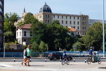 Vista de la Santa y Real Casa de Misericordia de Bilbao