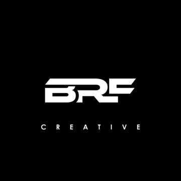 BRF Letter Initial Logo Design Template Vector Illustration	
