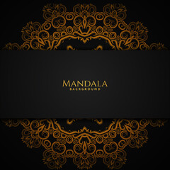 Mandala design decorative ethin background illustration