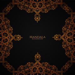 Mandala design beautiful luxury background