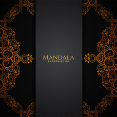 Mandala design stylish royal background