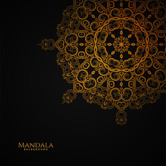 Mandala design beautiful luxury background