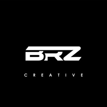 BRZ Letter Initial Logo Design Template Vector Illustration	
