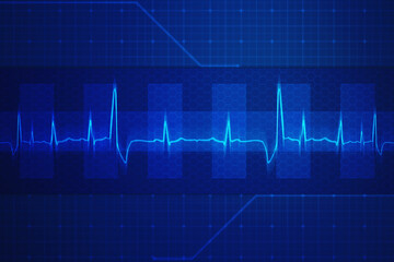 DNA structure, abstract medical and healthcare background,Abstract technogoly science concept DNA fururistic on hi tech blue background