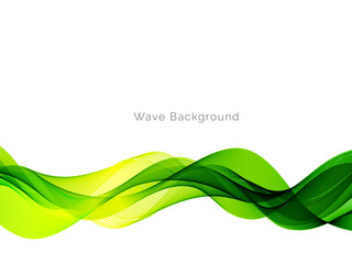 Obraz na płótnie Canvas Abstract vector background with smooth stylish transparent color wave