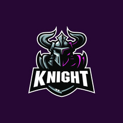 Knight Strongest Esport Mascot Logo