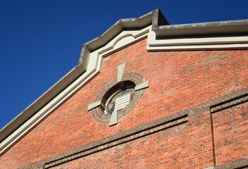 レンガ建築　福岡第一発電所　白山手取川ジオパーク