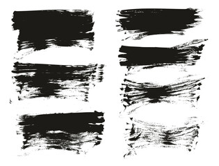 Flat Fan Brush Regular Long Background Mix High Detail Abstract Vector Background Mix Set 