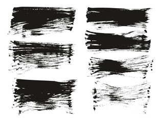 Flat Fan Brush Regular Long Background Mix High Detail Abstract Vector Background Mix Set 