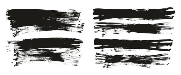 Flat Fan Brush Regular Long Background Mix High Detail Abstract Vector Background Mix Set 